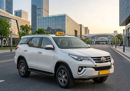 Toyota Fortuner taxi rental